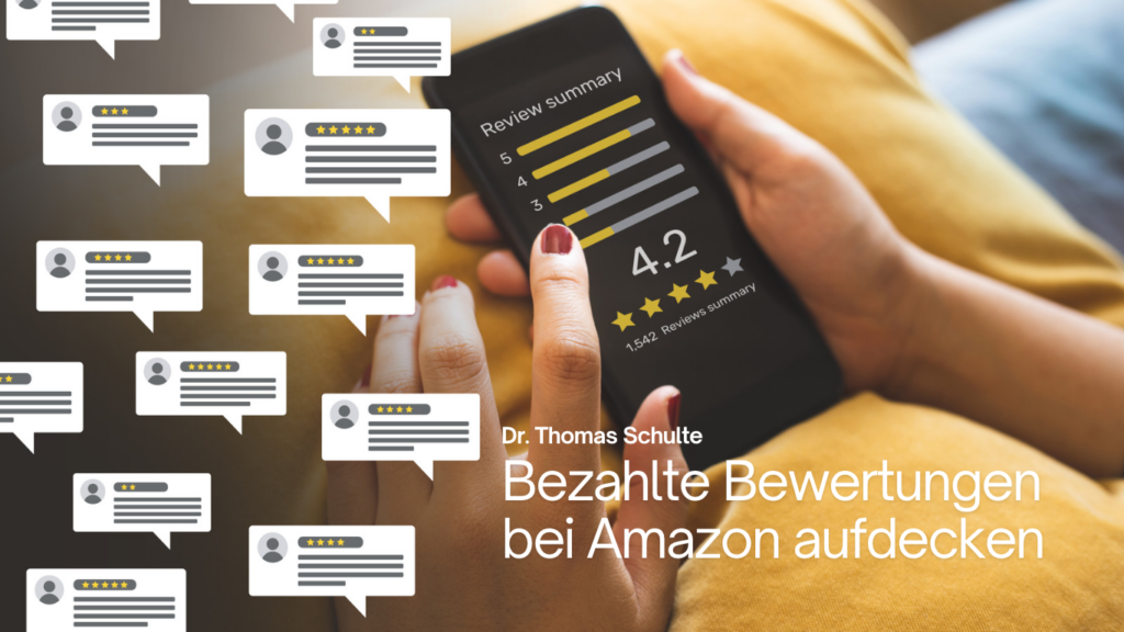 Reputationsrecht - Bezahltes Lob bei Amazon Produkten muss aufgedeckt werden