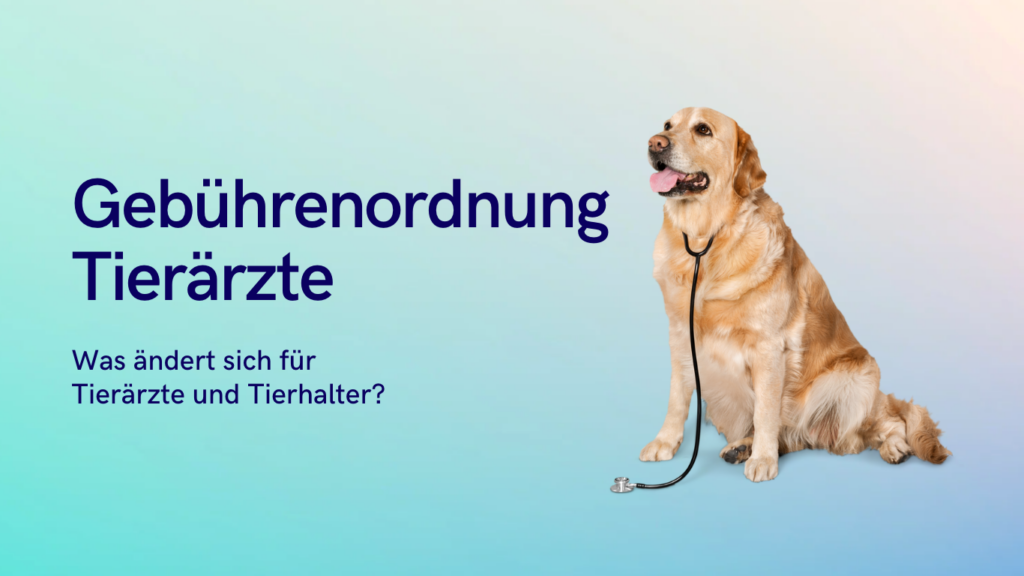 Die neue Gebührenordnung für den Fortbestand von Tierarztpraxen