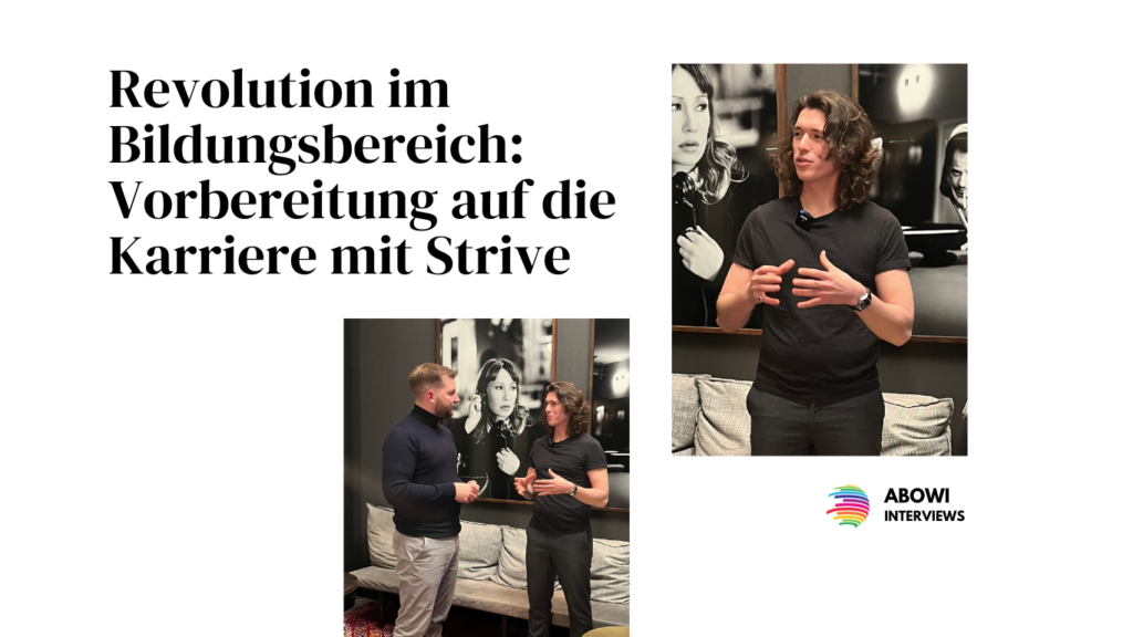 Revolution im Bildungsbereich: Vorbereitung auf die Karriere mit Strive