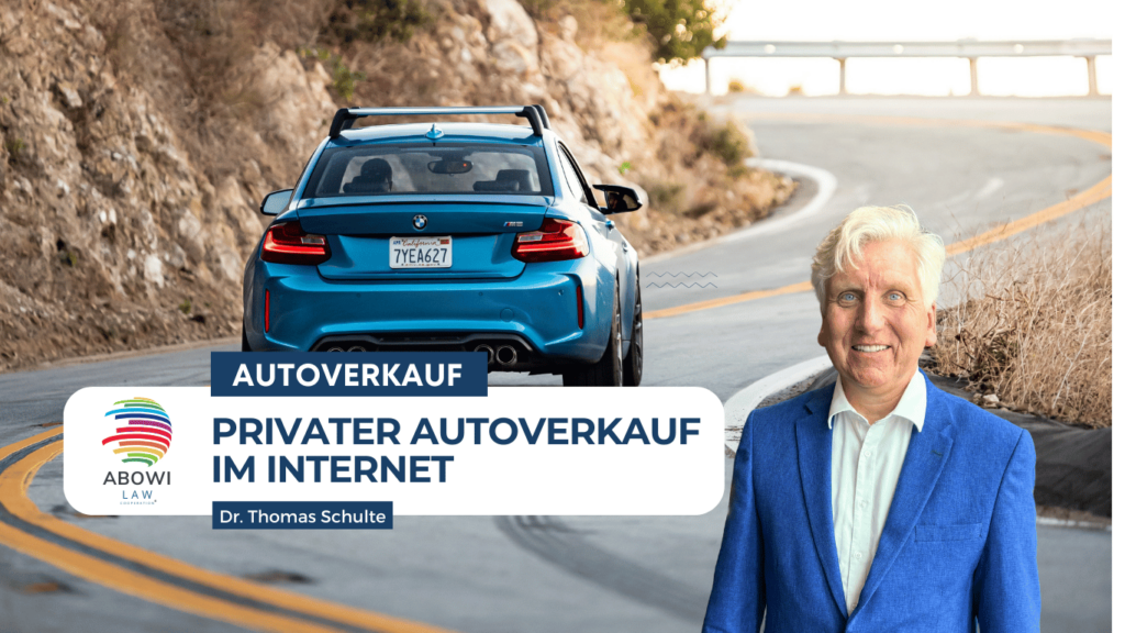 Privater Autoverkauf - ABOWI LAW