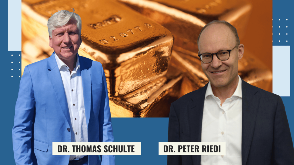 Dr Thomas Schulte und Dr Peter Riedi zu Edelmetall Lagerung