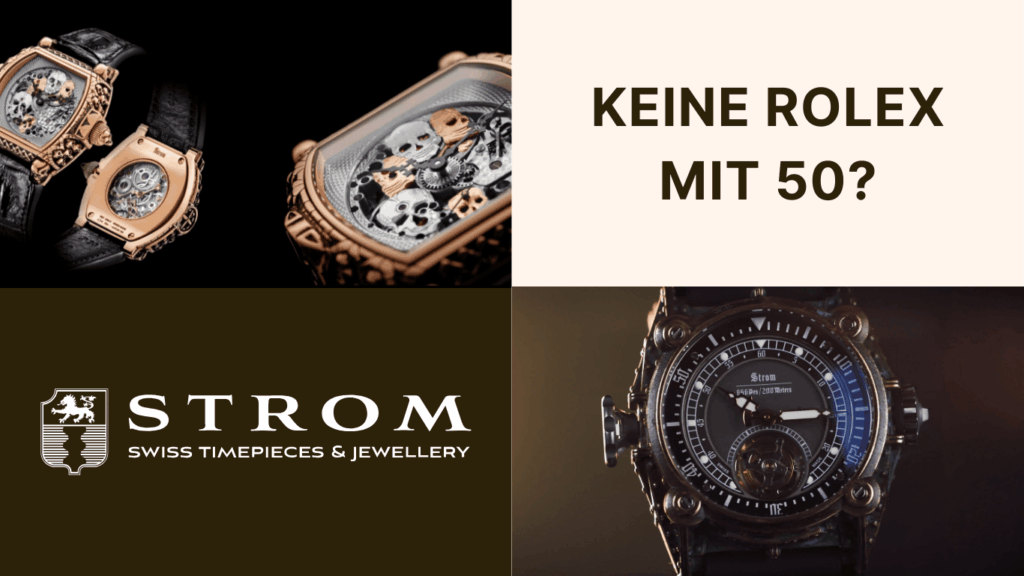 Keine Rolex mit 50? Warum Luxusuhren mehr als Status sind - Stromwatch mit Daniel Strom
