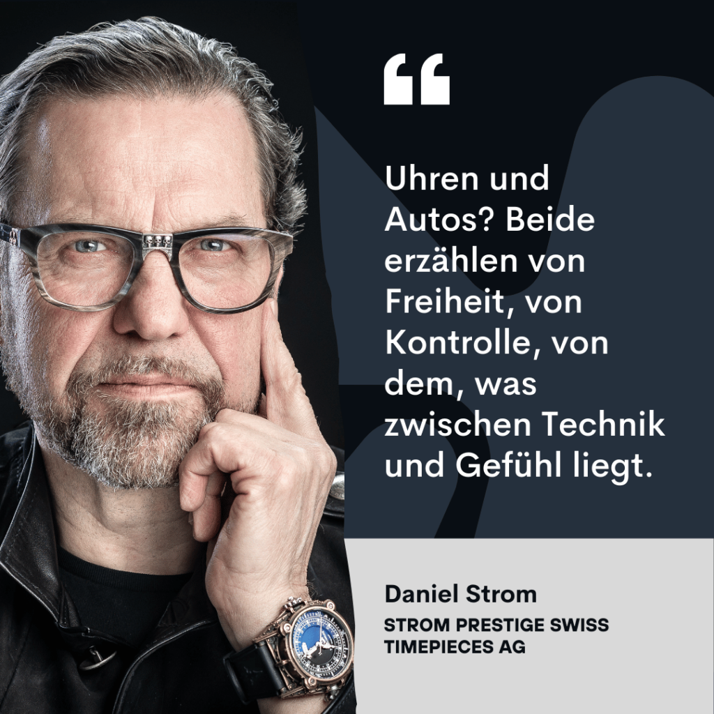 Uhren und Autos mit Nascar und Stromwatch - Daniel Strom