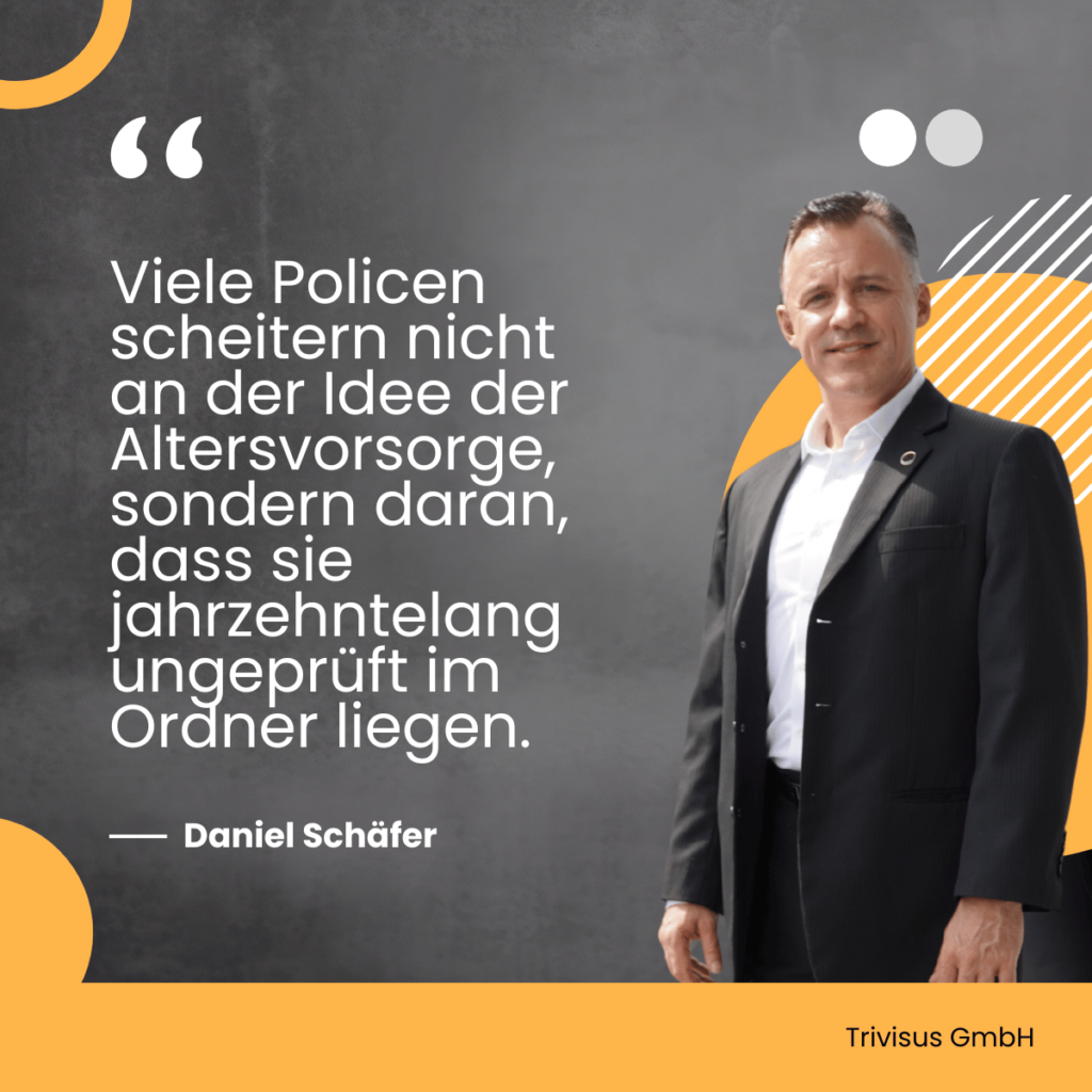 Gescheiterte Lebensversicherung - Daniel Schäfer