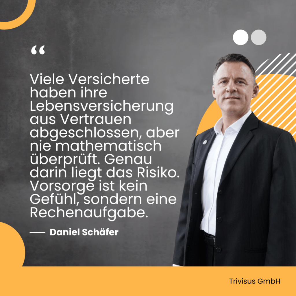 Lebensversicherung prüfen - Daniel Schäfer