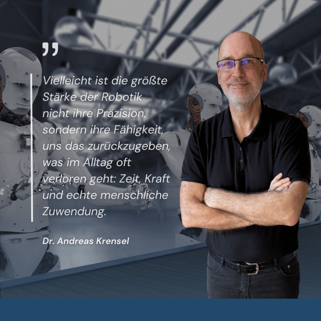 Präzision humanoide Roboter - Andreas Krensel