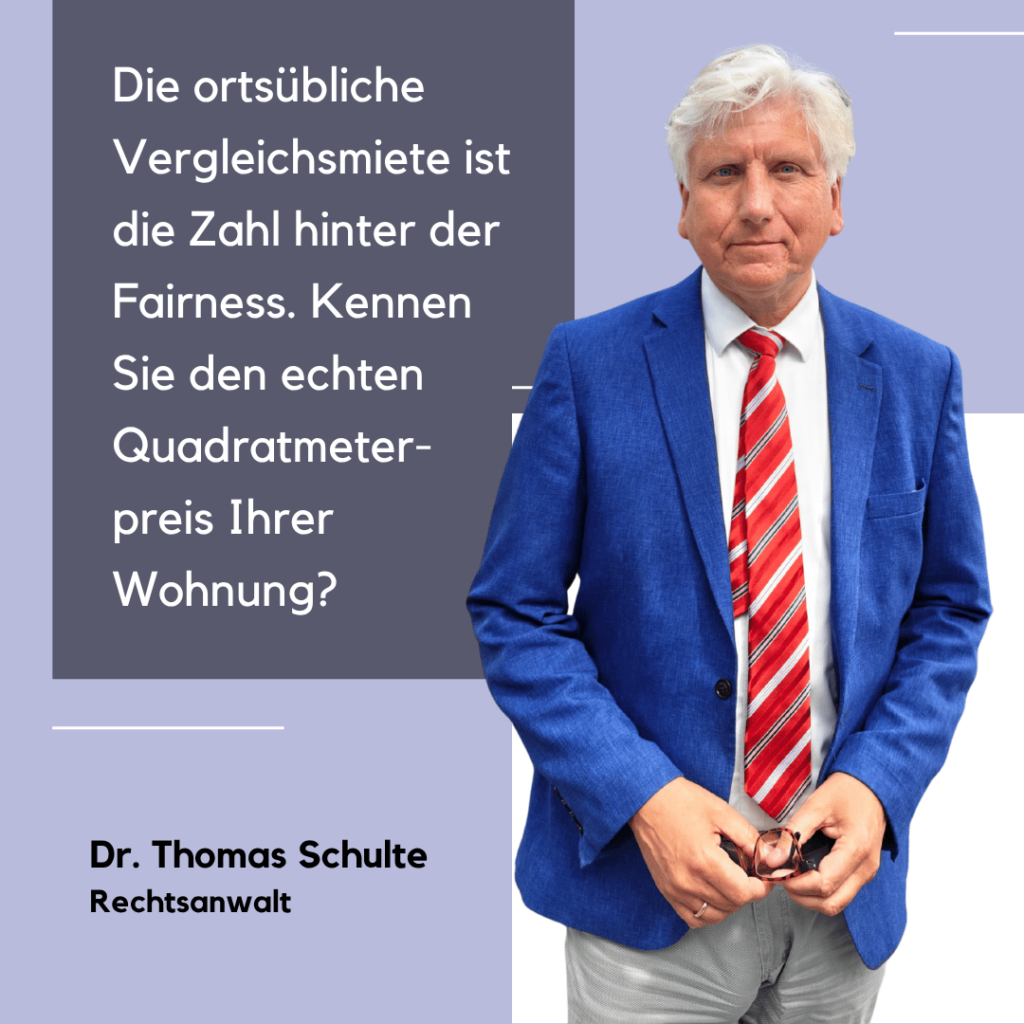 Ortsübliche Vergleichsmiete - Dr Thomas Schulte