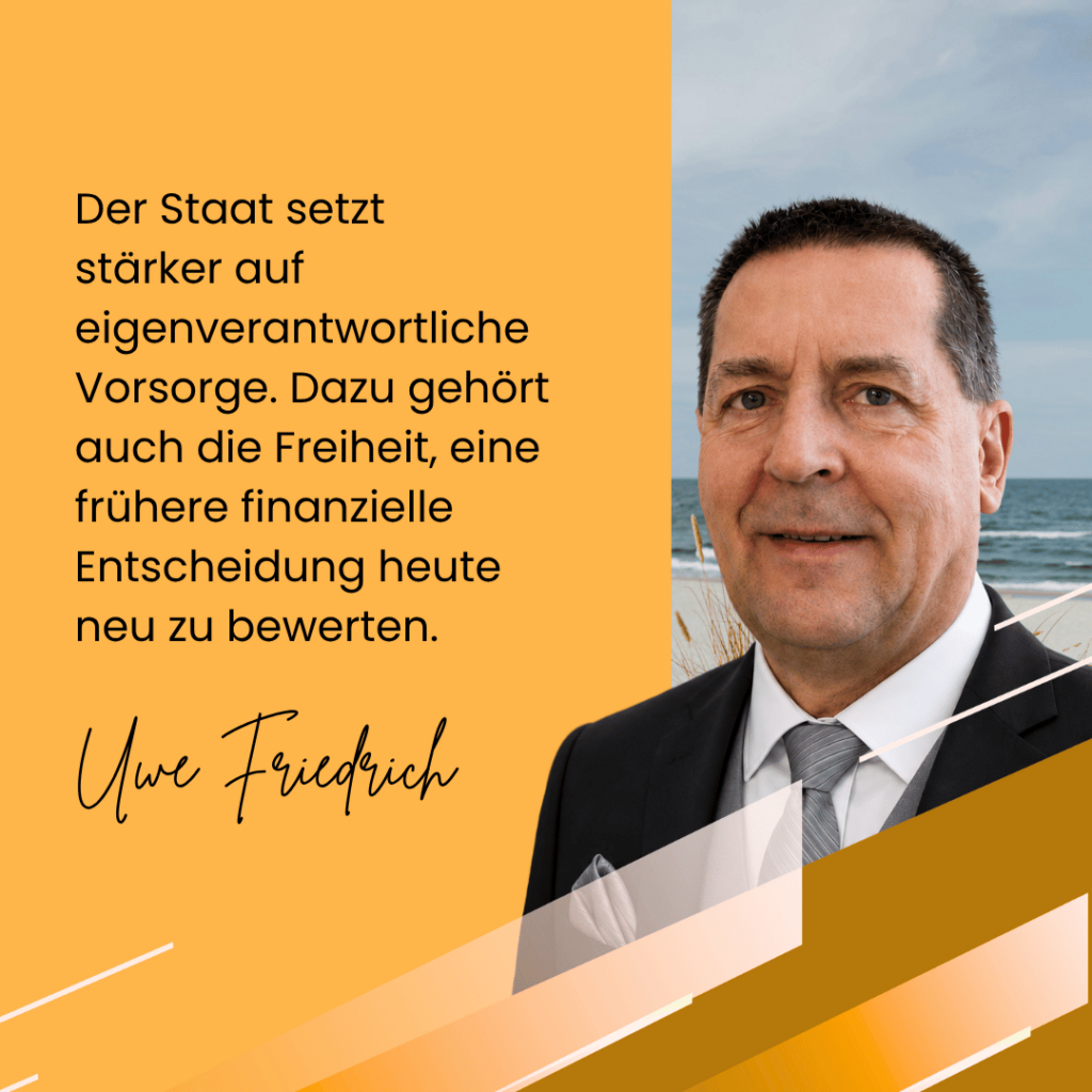 Eigenverantwortliche Vorsorge - Uwe Friedrich Trivisus GmbH