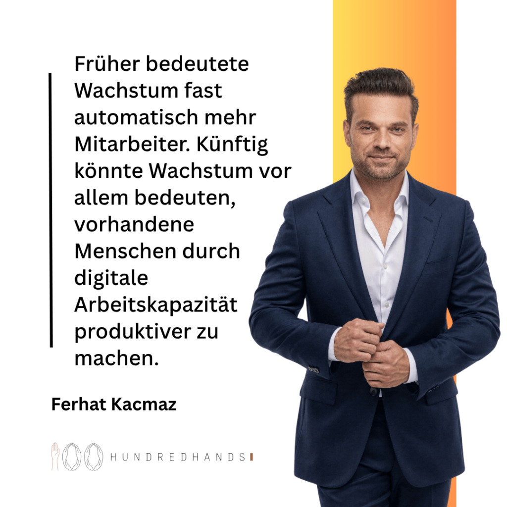 Unternehmenswachtum ohne Personal - Ferhat Kacmaz